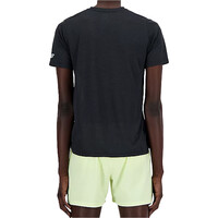 New Balance camiseta técnica manga corta hombre NB Athletics Printed Run T-Shirt vista trasera