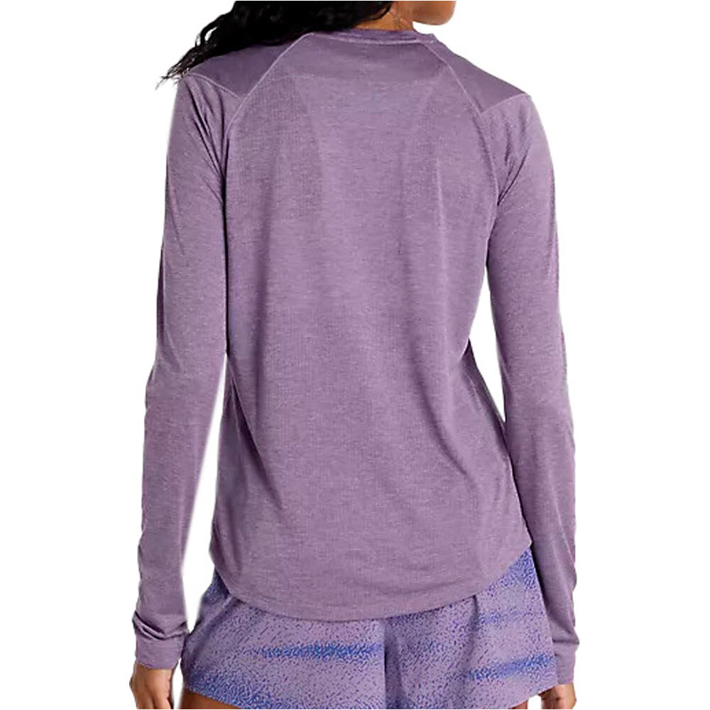 New Balance camiseta técnica manga larga mujer Athletics Long Sleeve vista trasera
