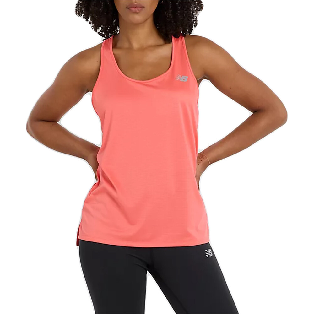 New Balance camiseta técnica tirantes mujer Sport Essentials Tank vista frontal