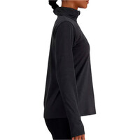 New Balance camisetas fitness mujer Sport Essentials Space Dye Quarter Zip vista detalle