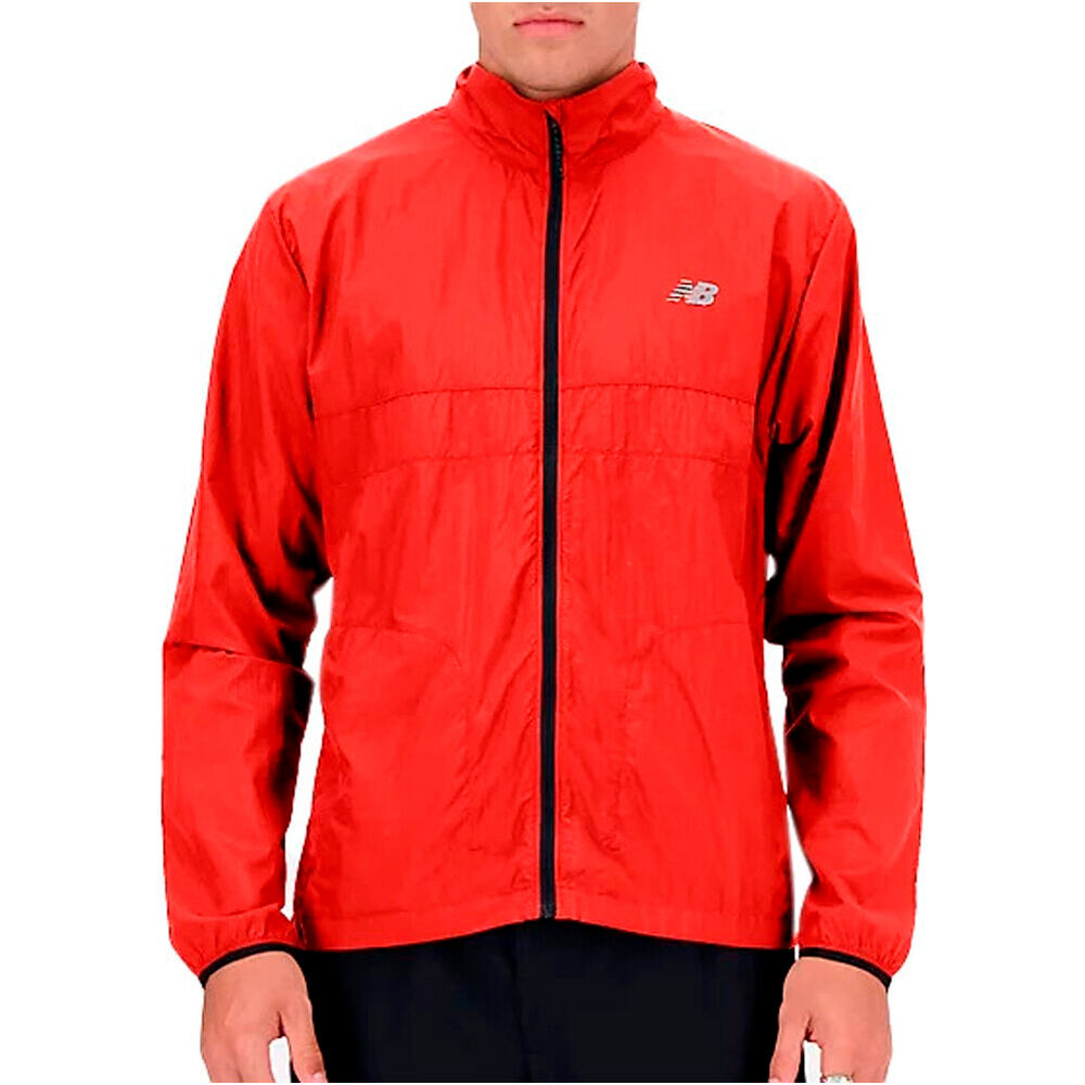 New Balance CHAQUETA RUNNING HOMBRE Athletics Packable Jacket vista frontal