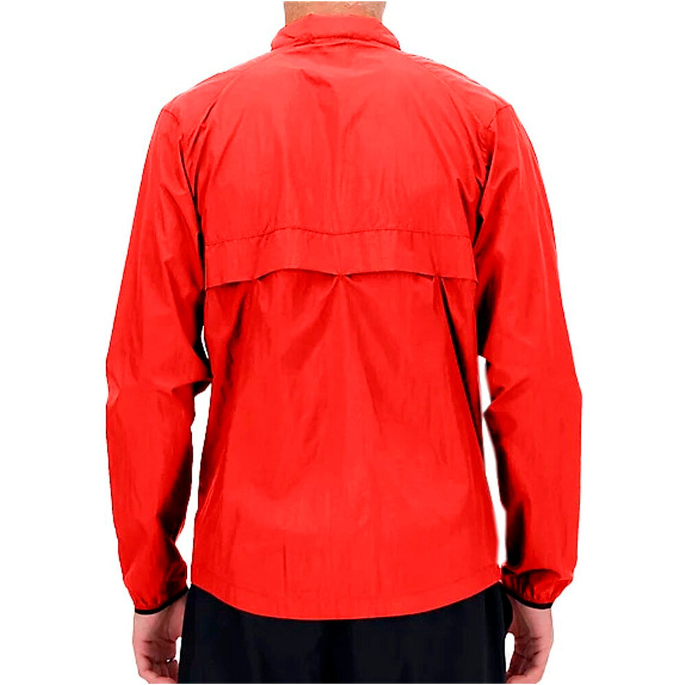 New Balance CHAQUETA RUNNING HOMBRE Athletics Packable Jacket vista trasera
