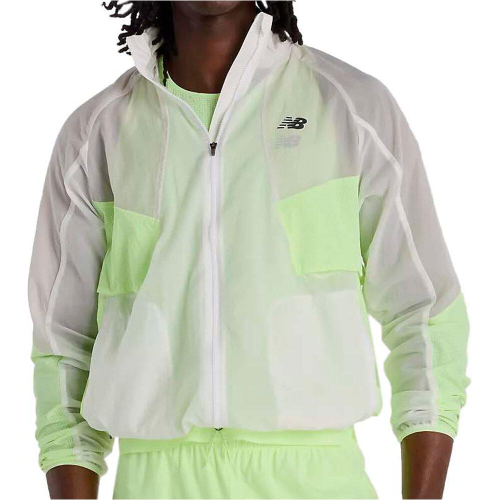 New Balance Chaqueta Running Hombre RC Jacket vista frontal