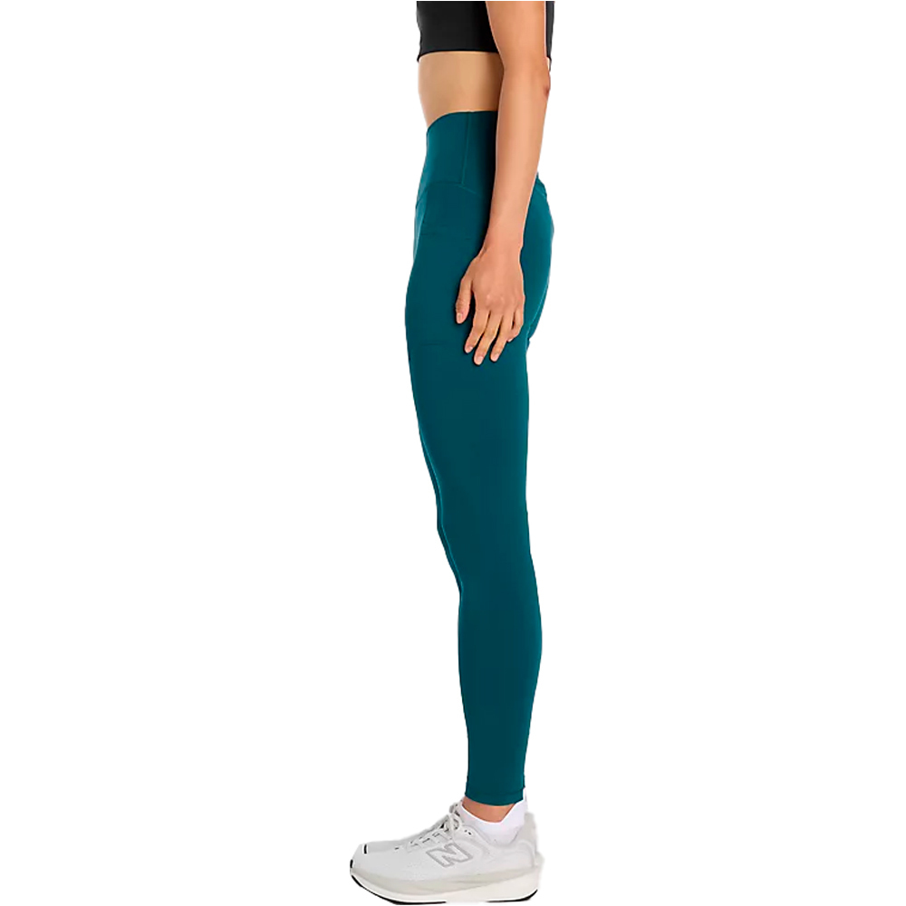 New Balance malla larga running mujer NB Sleek Pocket High Rise Legging 27 vista detalle