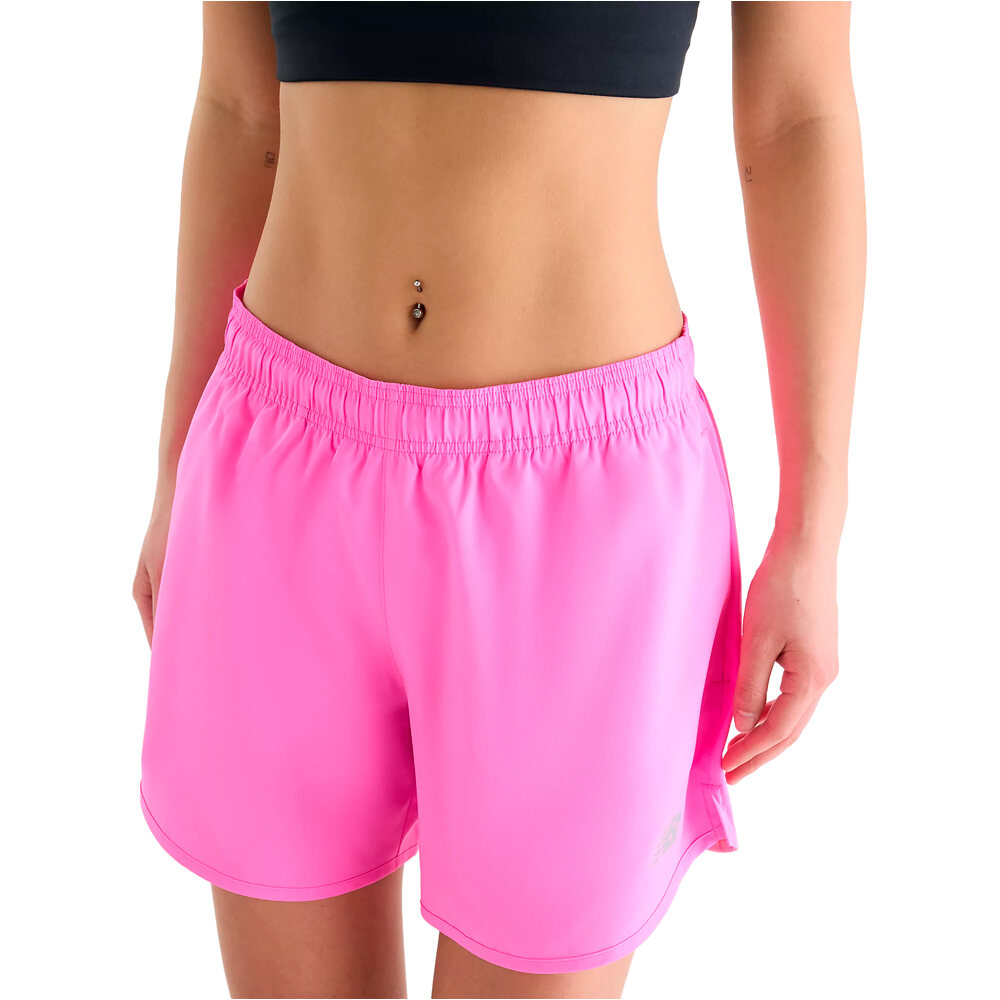 New Balance pantalón running mujer Sport Essential Short 5 03