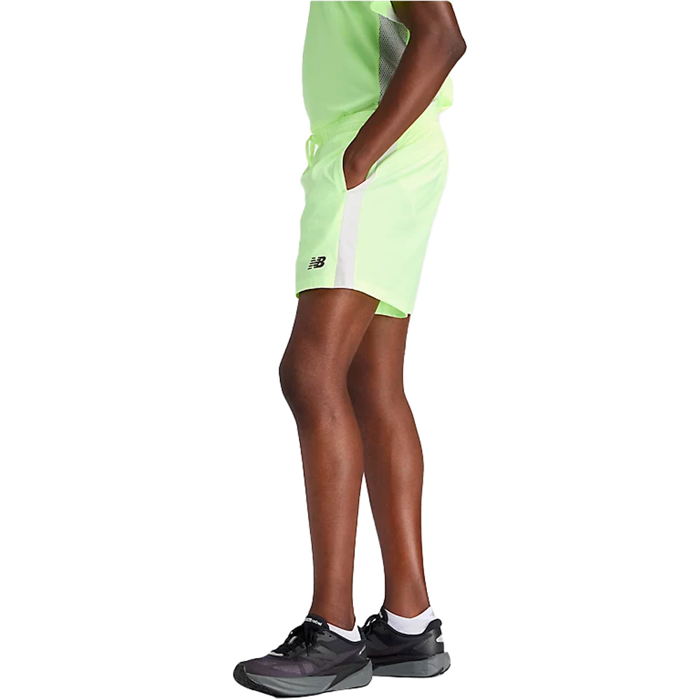 New Balance pantaloneta técnica hombre Fast Days Short 5 vista detalle