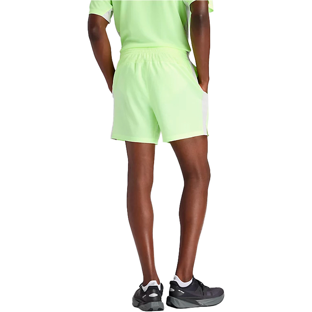 New Balance pantaloneta técnica hombre Fast Days Short 5 vista trasera