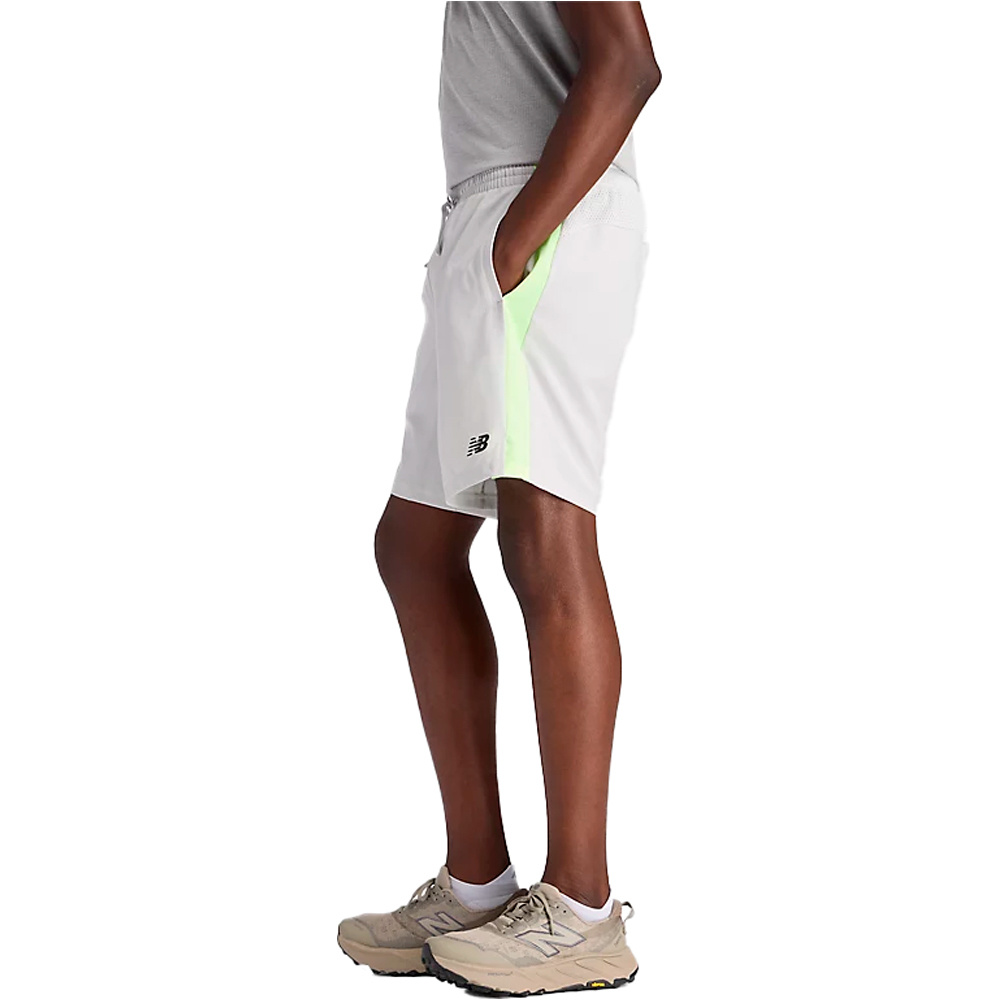 New Balance pantaloneta técnica hombre Fast Days Short 7 vista detalle