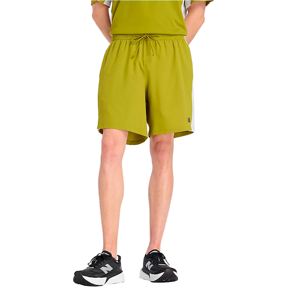 New Balance pantaloneta técnica hombre Fast Days Short 7 vista frontal