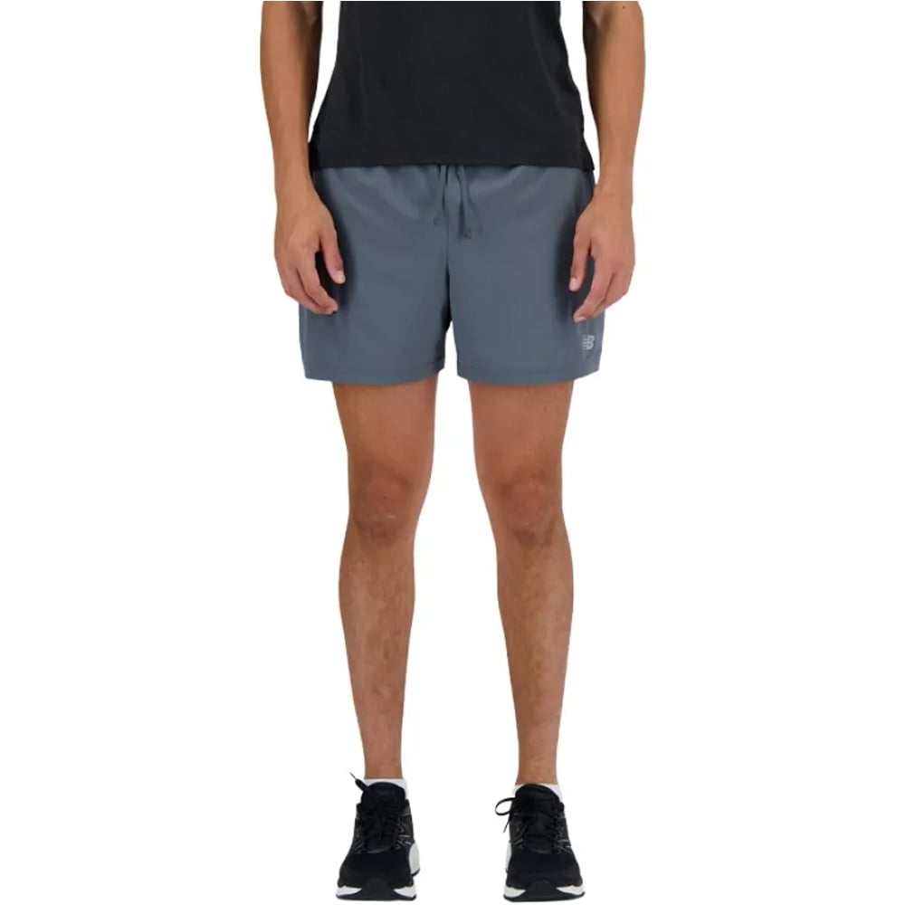 New Balance pantaloneta técnica hombre New Balance  Short 5 Inch Brief vista frontal