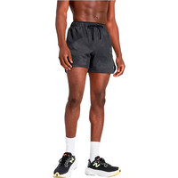 New Balance pantaloneta técnica hombre RC Reflective Short 5 vista frontal