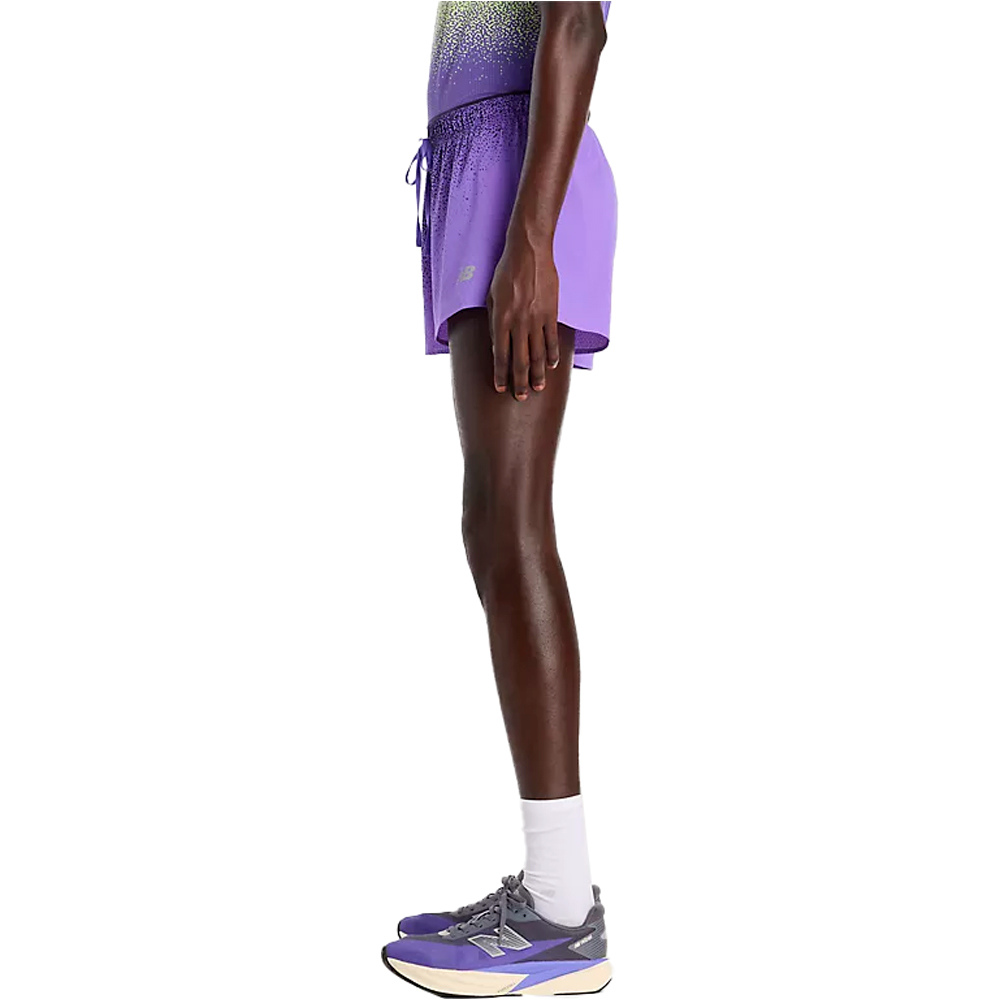New Balance pantaloneta técnica hombre RC Ultra Light Printed Short 3 vista detalle