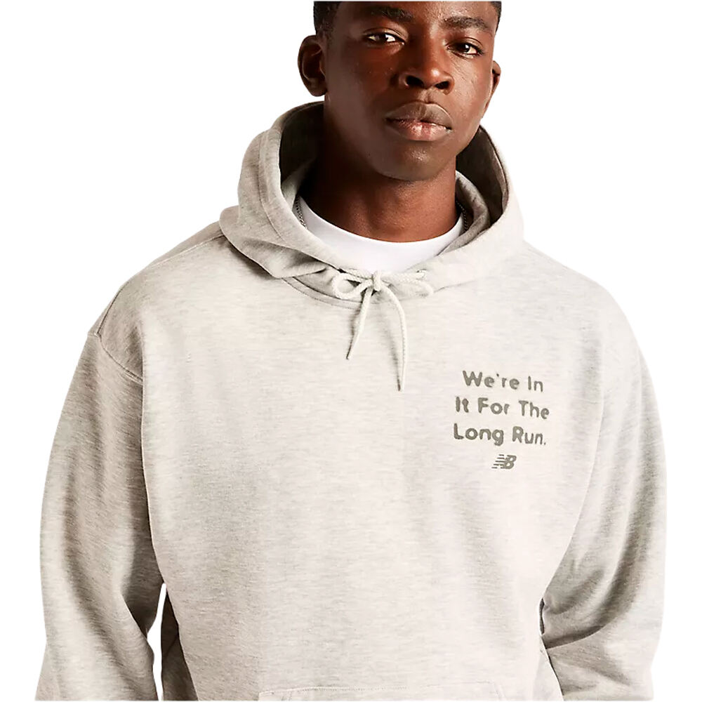 New Balance sudadera hombre Foggy Daze 1906 Hoodie vista detalle