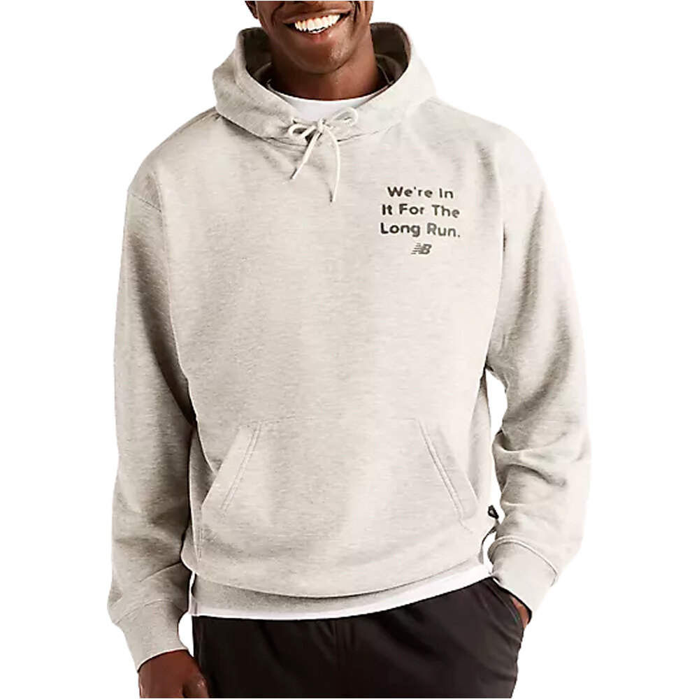 New Balance sudadera hombre Foggy Daze 1906 Hoodie vista frontal