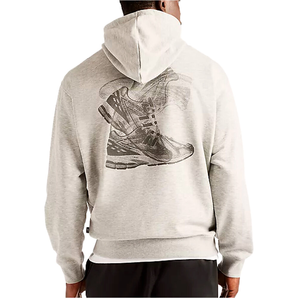 New Balance sudadera hombre Foggy Daze 1906 Hoodie vista trasera