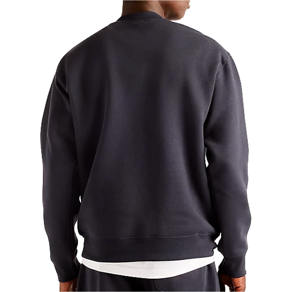 New Balance sudadera hombre Reimagined Fleece Crew vista trasera