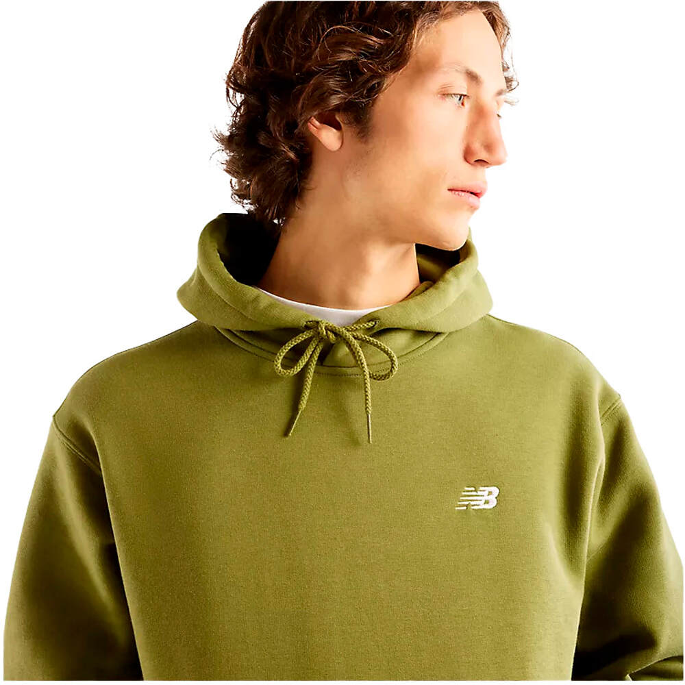New Balance sudadera hombre Sport Essentials Fleece Hoodie vista detalle