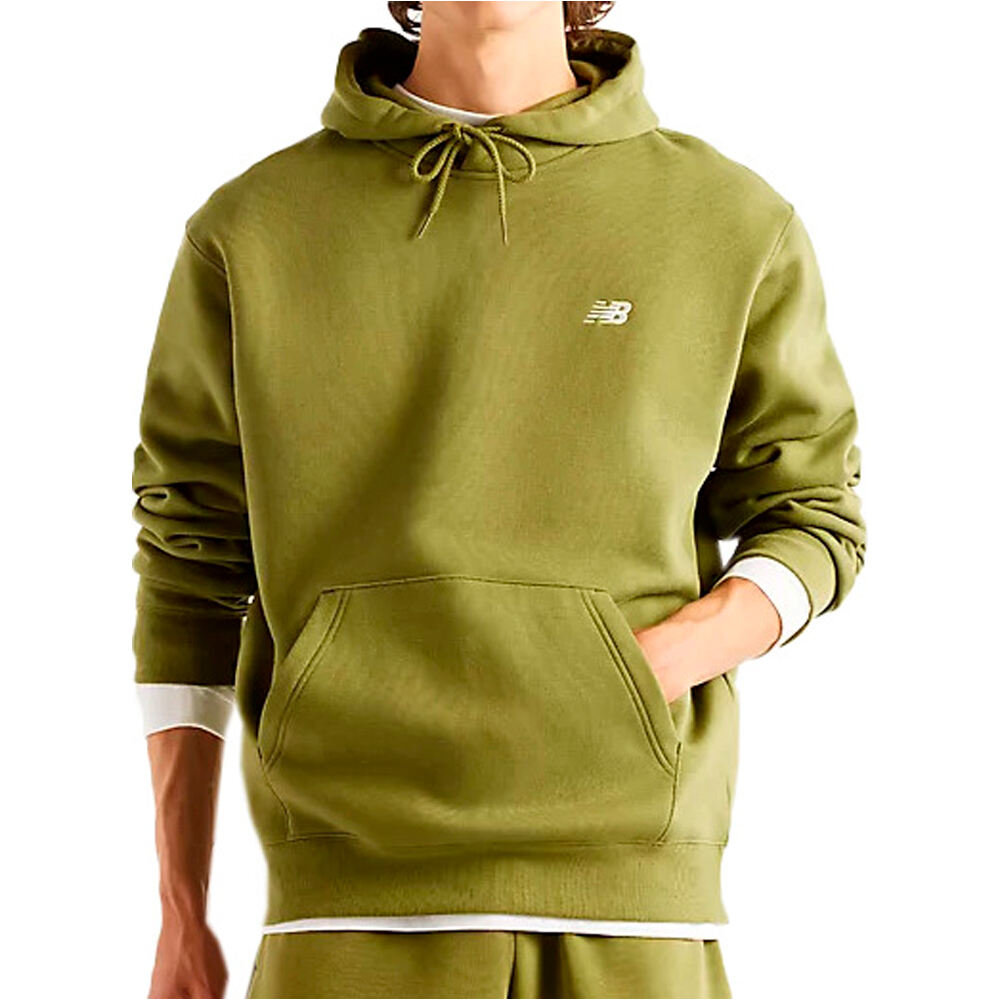 New Balance sudadera hombre Sport Essentials Fleece Hoodie vista frontal