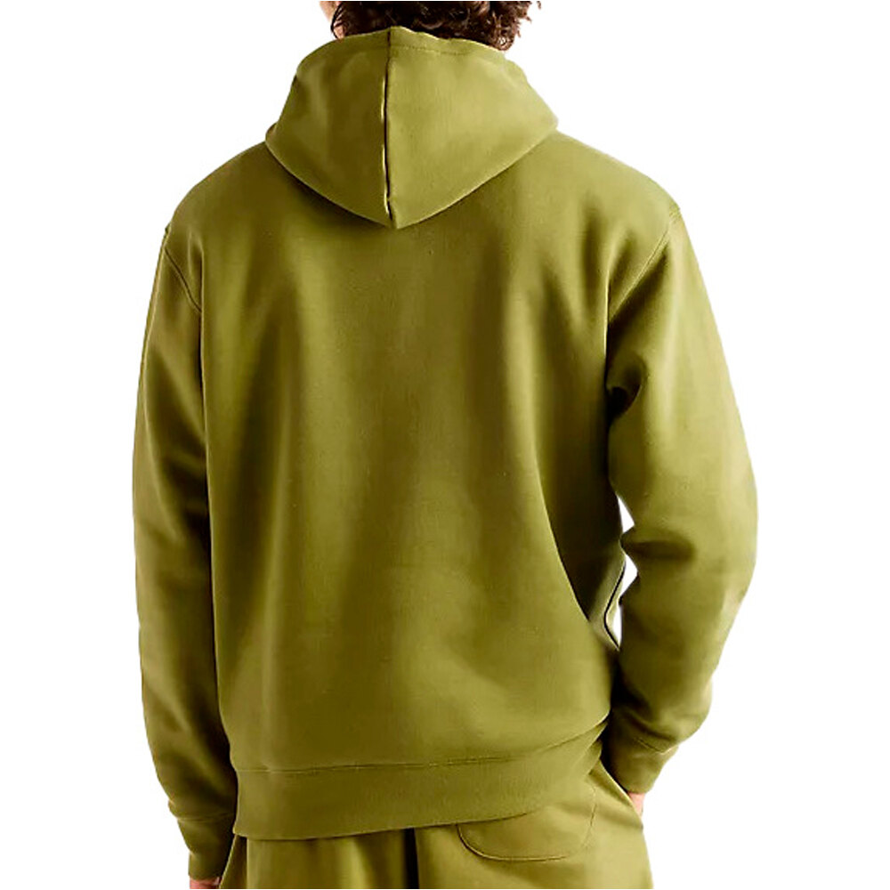 New Balance sudadera hombre Sport Essentials Fleece Hoodie vista trasera