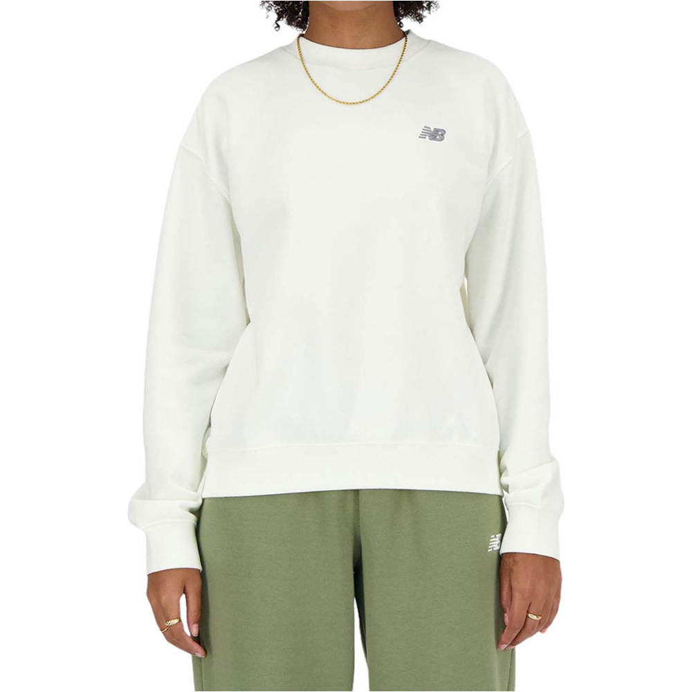 New Balance sudadera mujer WT41508 vista frontal