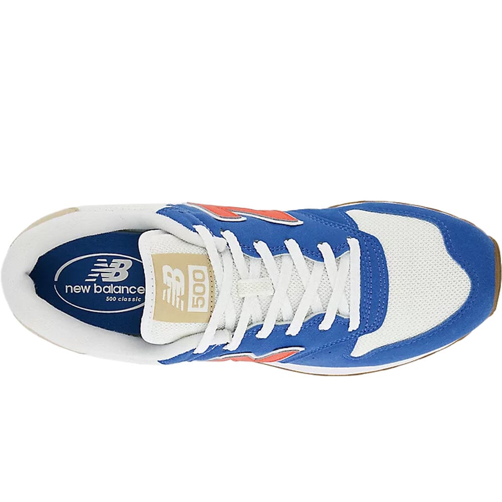 New Balance zapatilla moda hombre 500 vista superior