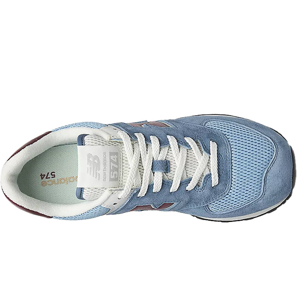 New Balance zapatilla moda hombre 574 vista superior