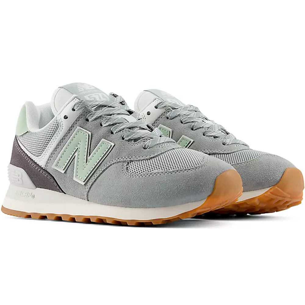 New Balance zapatilla moda mujer 574 lateral interior