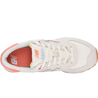 New Balance zapatilla moda mujer 574 vista superior