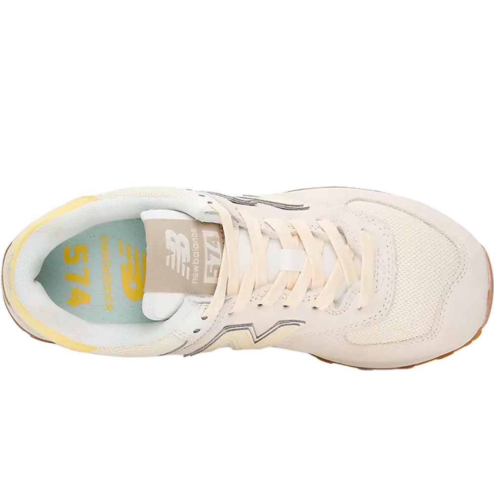 New Balance zapatilla moda mujer 574 vista superior