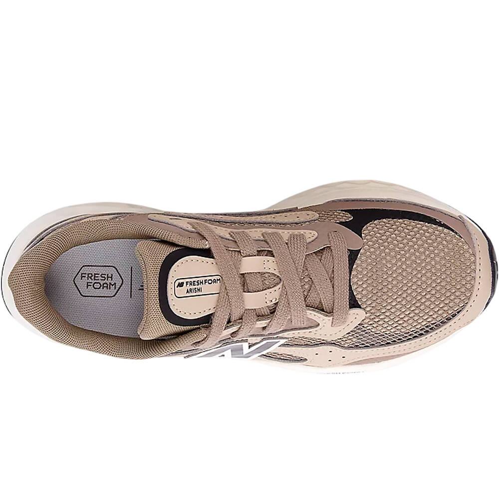 New Balance zapatilla moda mujer FreshFoam Arishi v4 Tiralux vista superior
