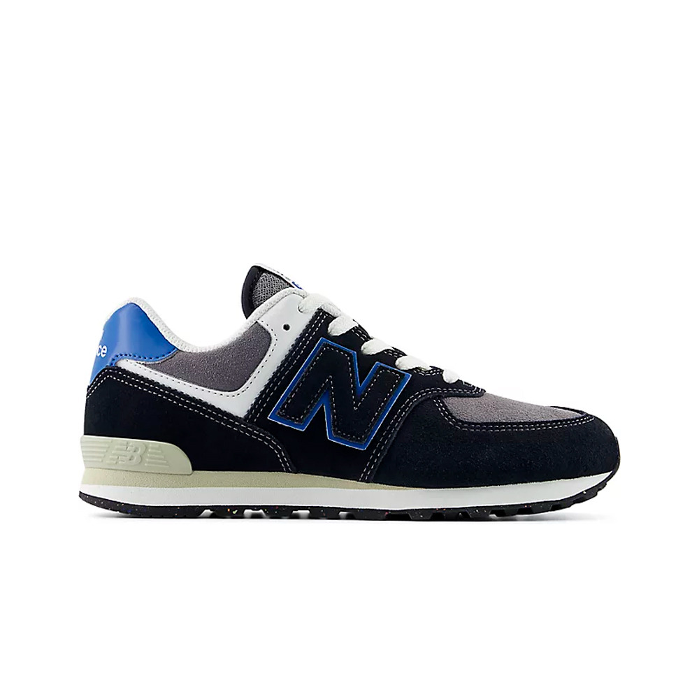 New Balance zapatilla moda niño 574 lateral exterior