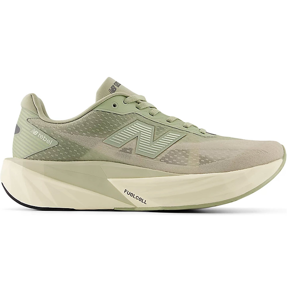 New Balance zapatilla running hombre FuelCell Rebel v5 lateral exterior