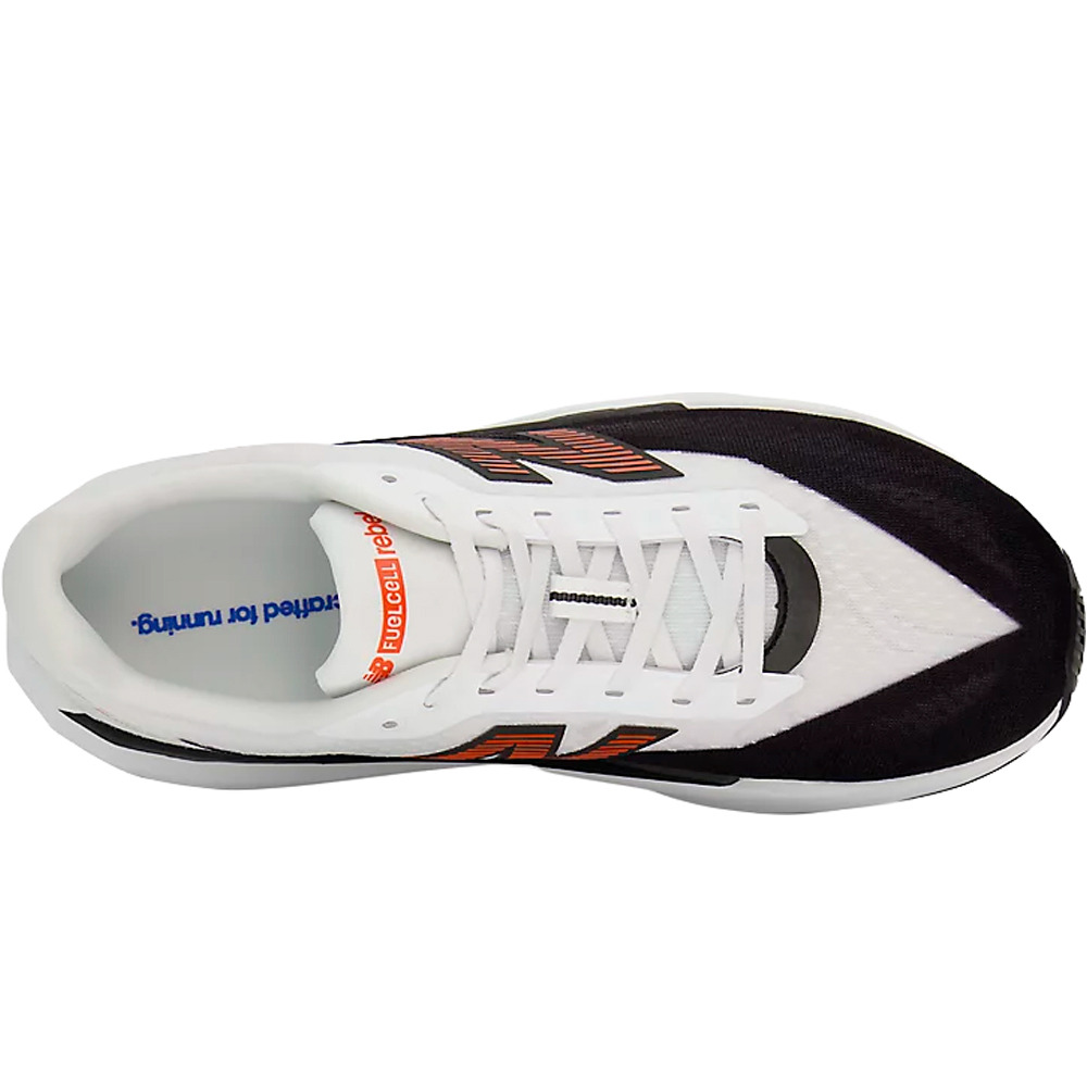 New Balance zapatilla running hombre FuelCell Rebel v5 vista superior