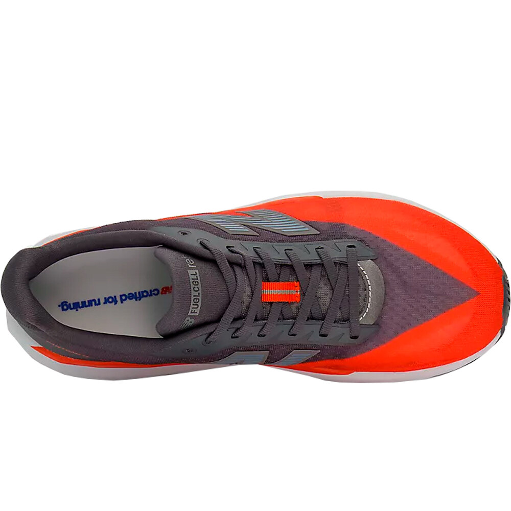 New Balance zapatilla running hombre FuelCell Rebel v5 vista superior