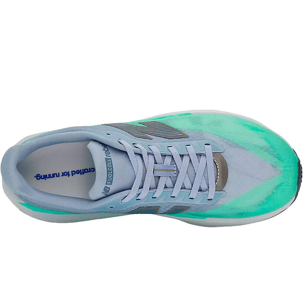 New Balance zapatilla running hombre FuelCell Rebel v5 vista superior