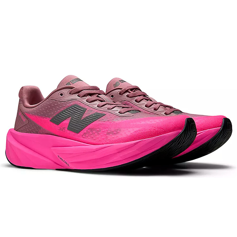 New Balance zapatilla running mujer FuelCell Rebel v5 lateral interior