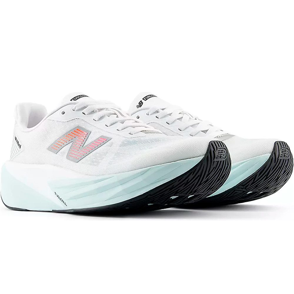 New Balance zapatilla running mujer FuelCell Rebel v5 lateral interior