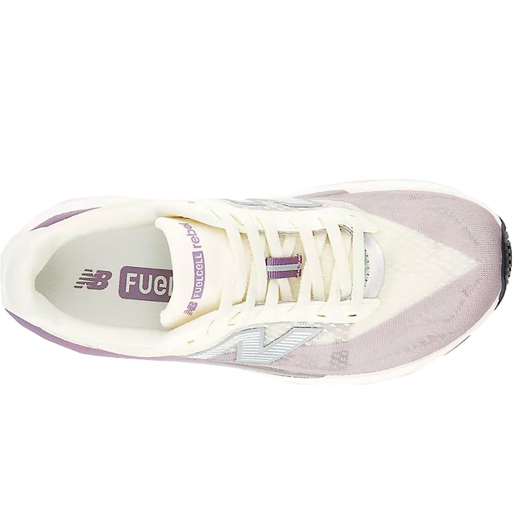 New Balance zapatilla running mujer FuelCell Rebel v5 vista superior