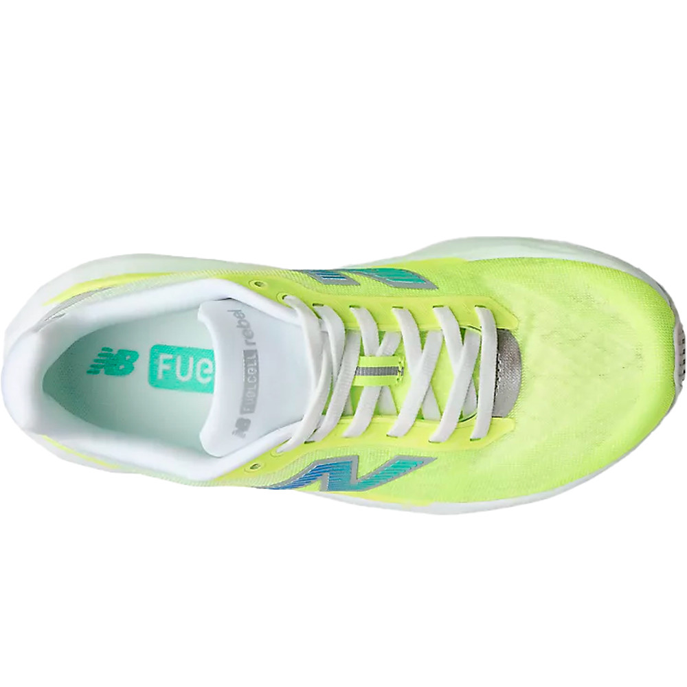 New Balance zapatilla running mujer FuelCell Rebel v5 vista superior