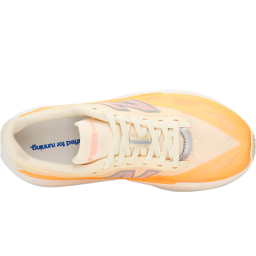 New Balance zapatilla running mujer FuelCell Rebel v5 vista superior