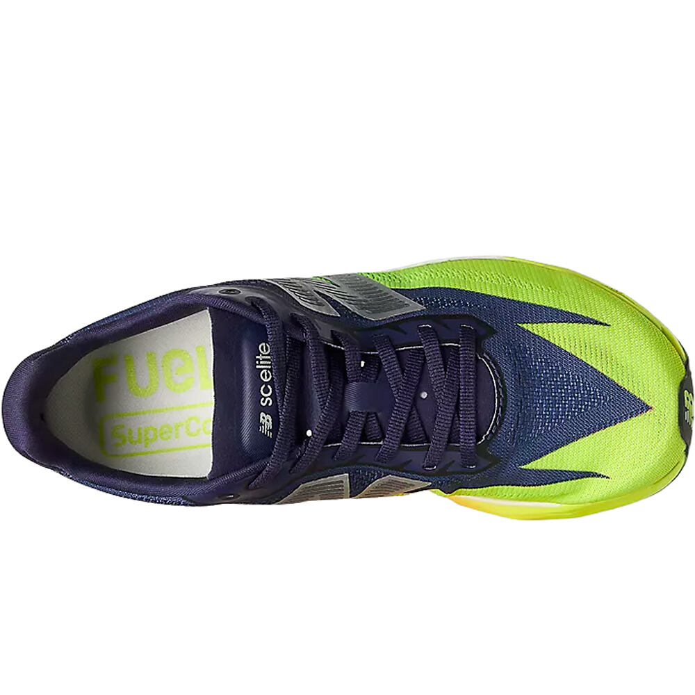 New Balance zapatilla running mujer FuelCell SuperComp Elite v5 vista superior