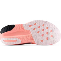 New Balance zapatilla running mujer W FuelCell Rebel v5 vista trasera
