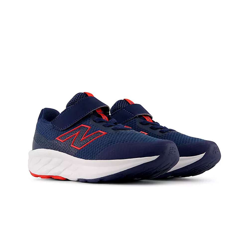 New Balance zapatilla running niño 520 HOOK&LOOP vista trasera