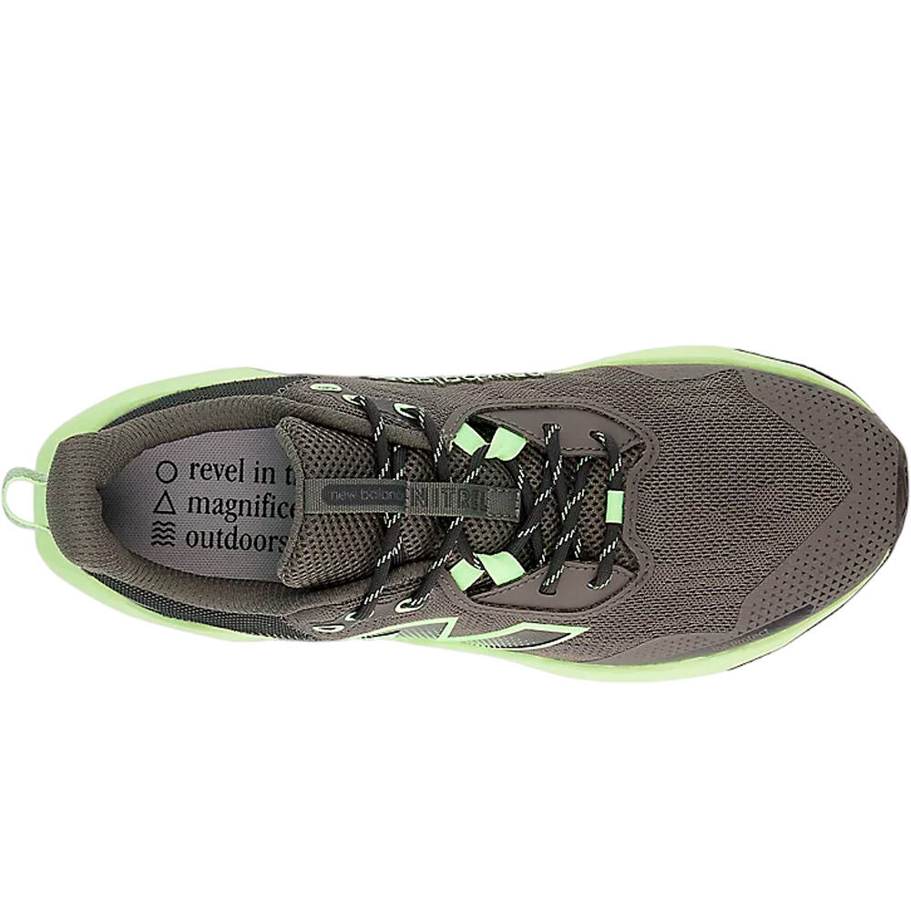 New Balance zapatillas trail hombre DynaSoft Nitrel v6 vista superior