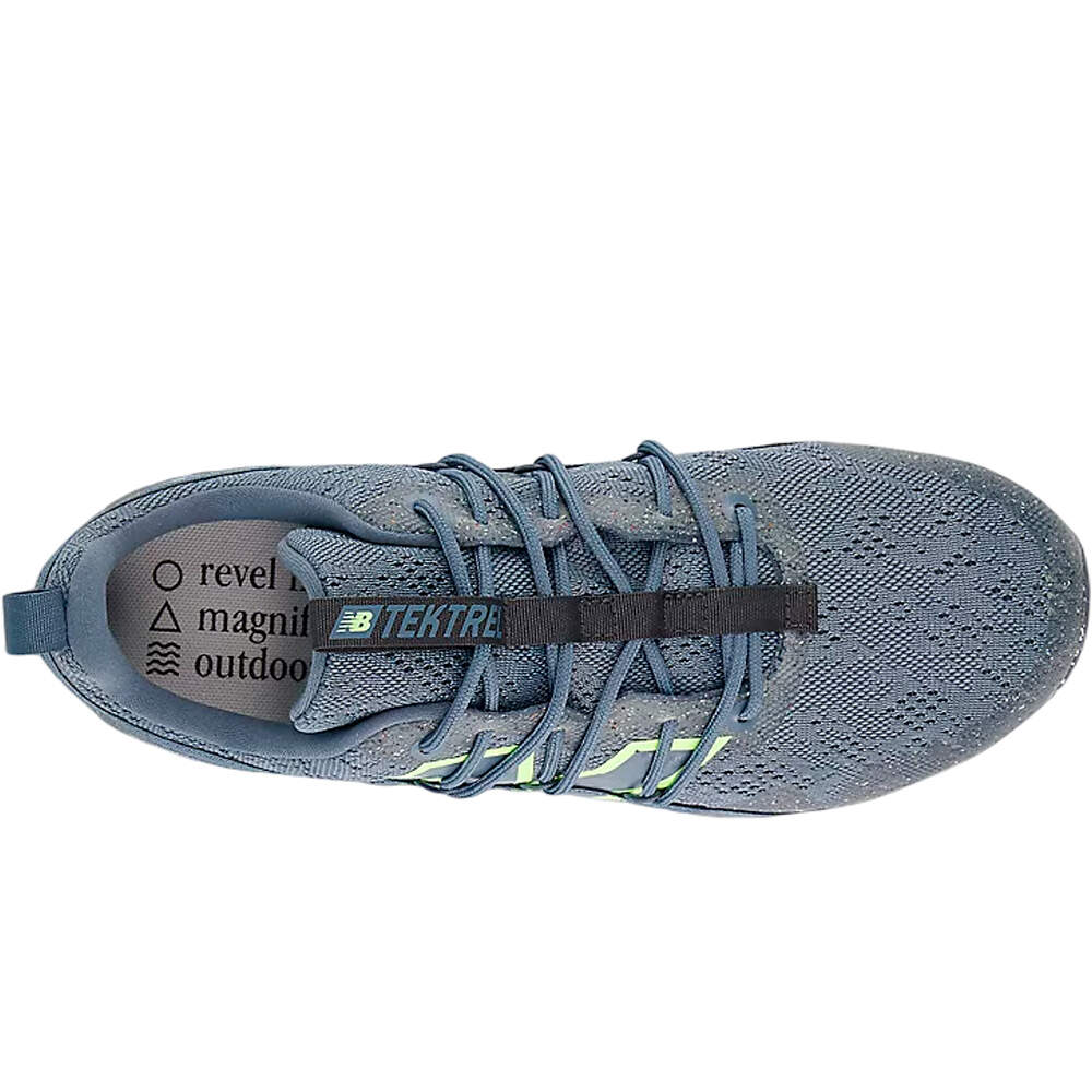 New Balance zapatillas trail hombre Dynasoft Tektrel vista superior