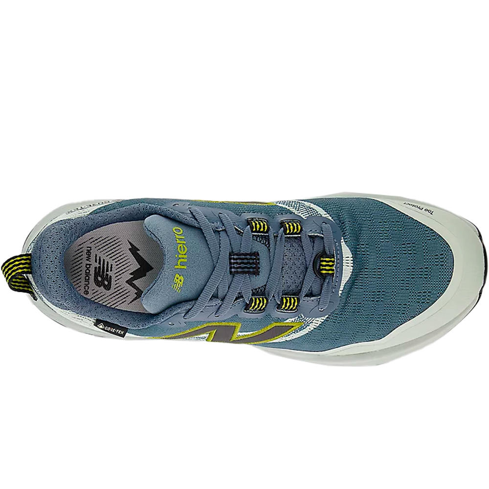New Balance zapatillas trail hombre FreshFoam Hierro v9 GoreTex vista superior