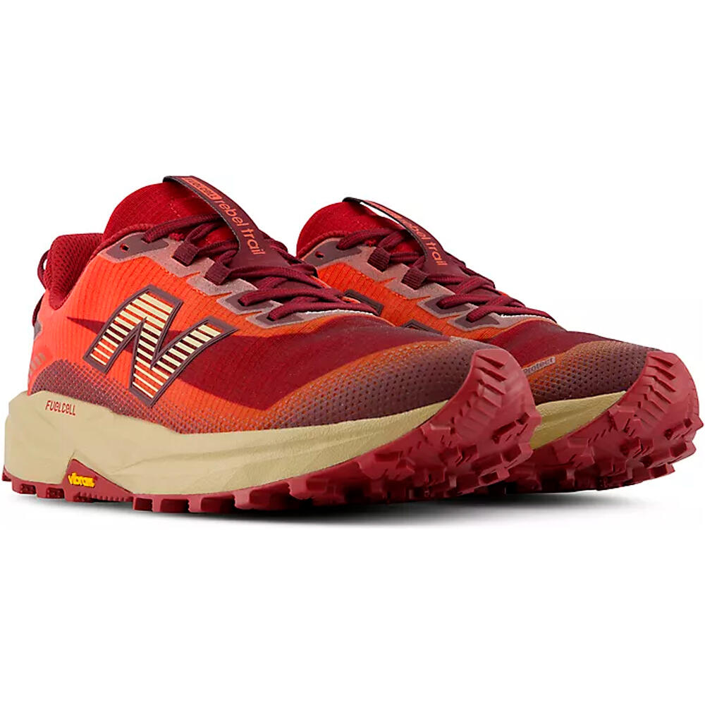 New Balance zapatillas trail hombre FuelCell Rebel Trail lateral interior