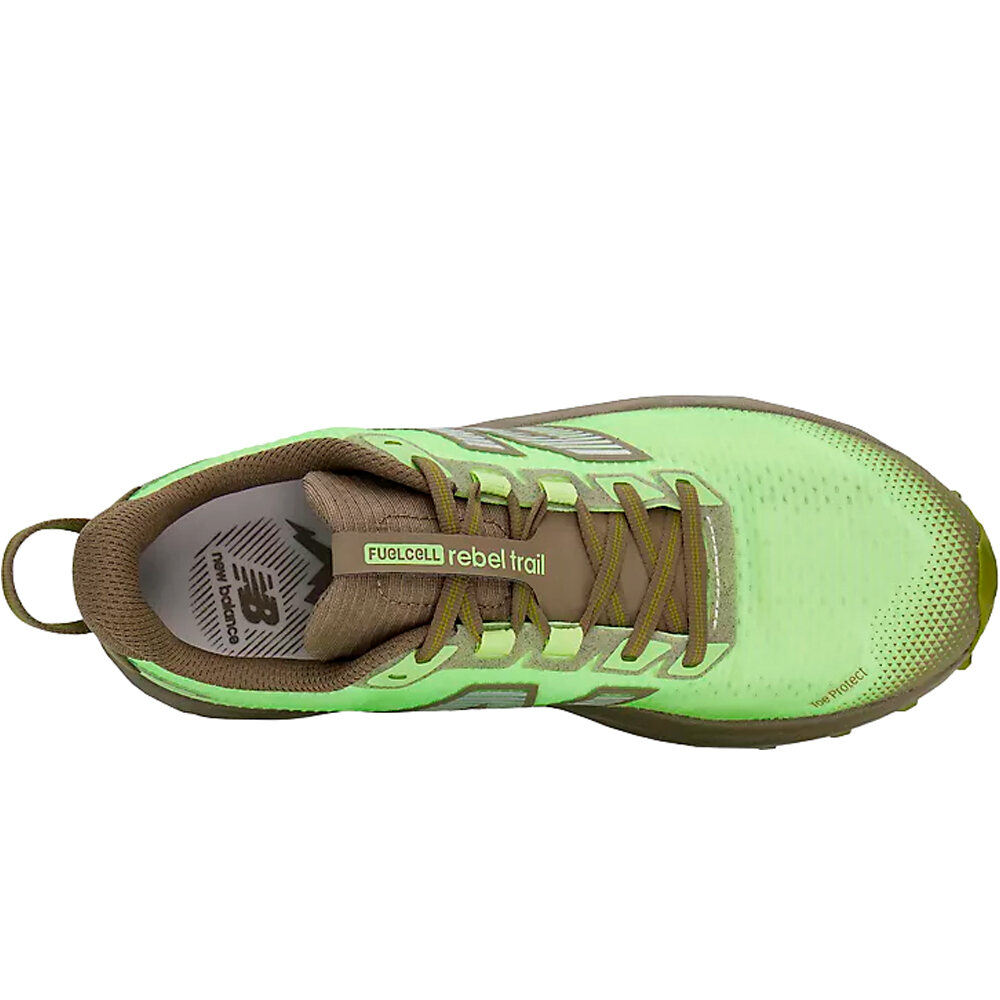New Balance zapatillas trail hombre REBEL TRAIL vista superior