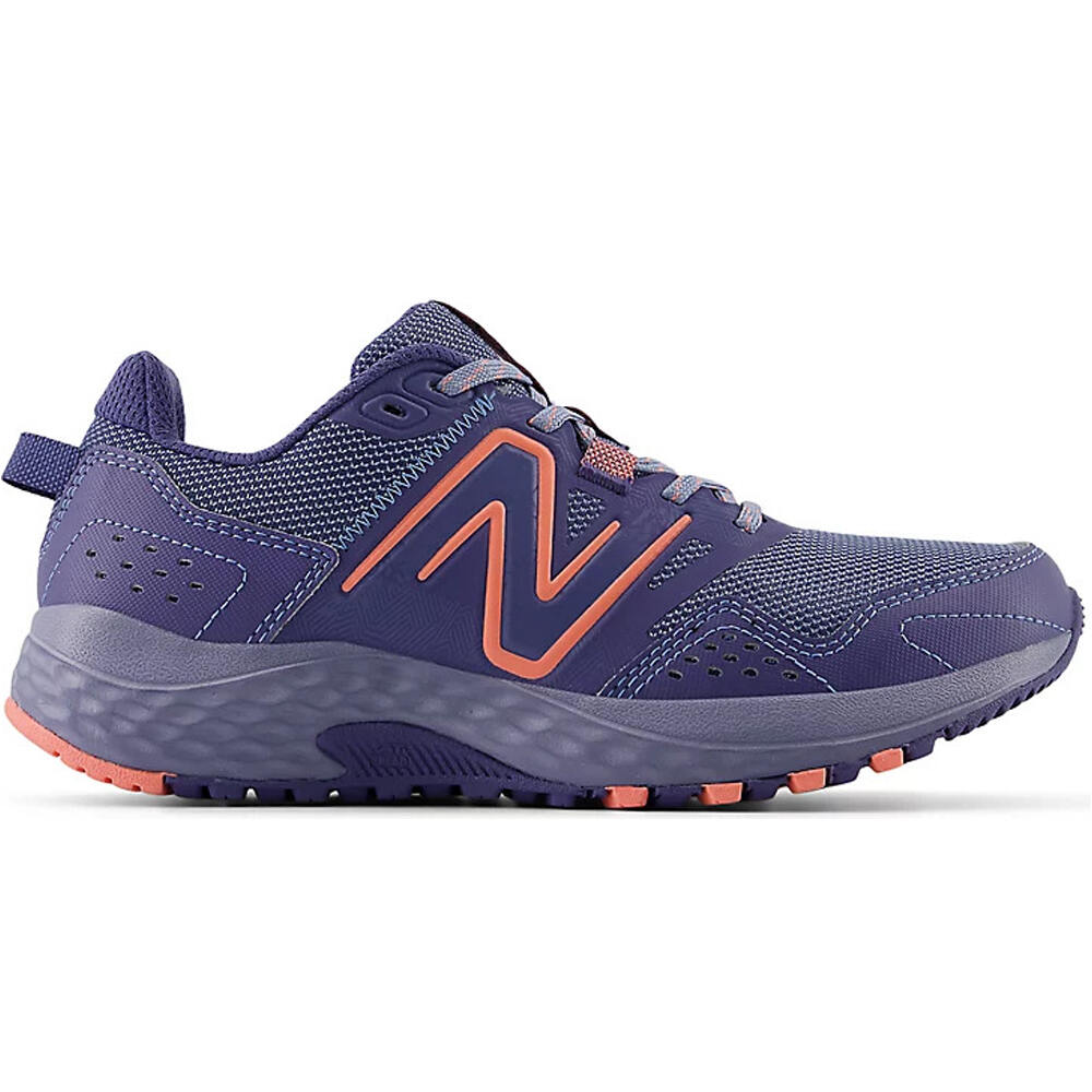 New Balance zapatillas trail mujer 410 v8 lateral exterior