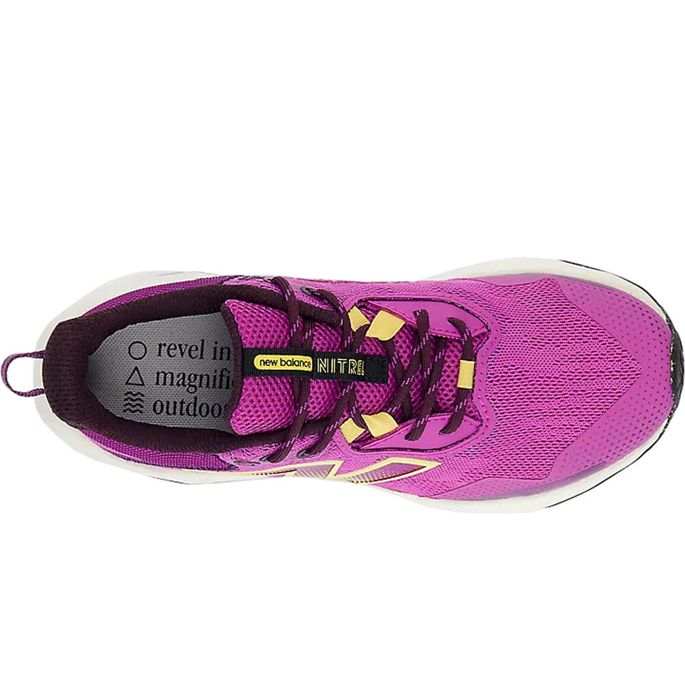 New Balance zapatillas trail mujer DYNASOFT NITREL v6 vista superior
